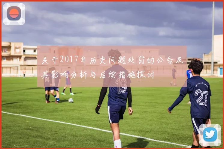 关于2017年历史问题处罚的公告及其影响分析与后续措施探讨